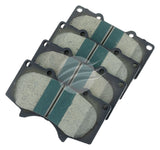Bremtec ENDURE BT1125E 4WD CERAMIC + ZERO DUST FRONT Brake Pad Set