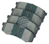 Bremtec ENDURE BT428E 4WD CERAMIC + ZERO DUST REAR Brake Pad Set