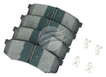 Bremtec ENDURE BT428E 4WD CERAMIC + ZERO DUST REAR Brake Pad Set