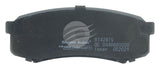 Bremtec TRADE-LINE BT428TS Ceramic+ BRAKE PAD REAR SET