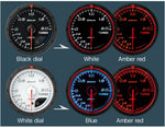 Defi CR Style Link ADVANCE Gauges White Face 52mm Blue/Amber Red