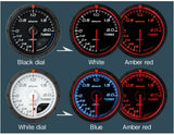 Defi CR Style Link ADVANCE Gauges White Face 52mm Blue/Amber Red